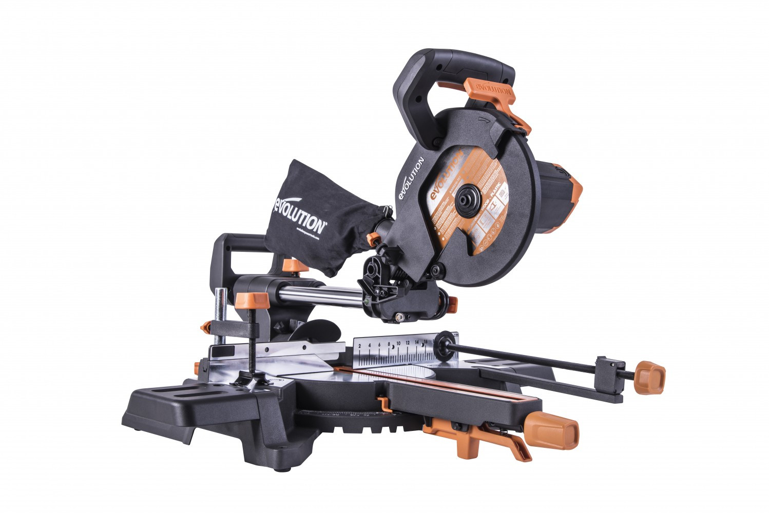 Troncatrice Radiale Scorrevole Evolution 210mm Multi-Materiale - Con Lama TCT E Guida Laser - Foto 12