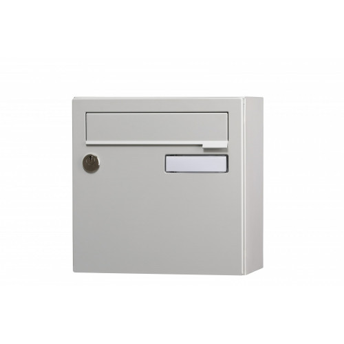 RENZ Boîte aux lettres compacte 1 porte extérieur RENZ acier gris mat