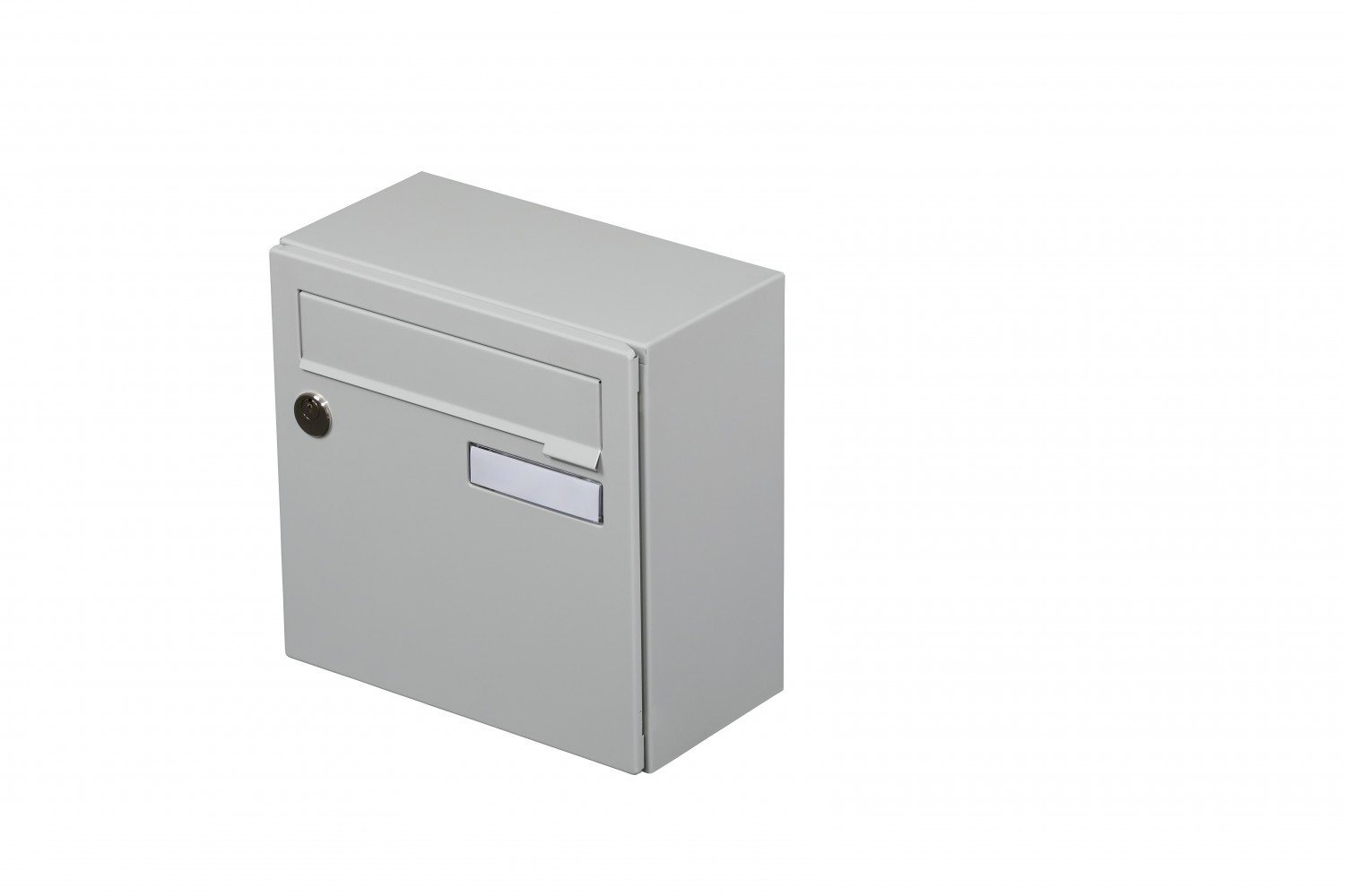 RENZ Boîte aux lettres compacte 1 porte extérieur RENZ acier gris mat