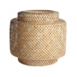 Lampe nature bambou naturel, LUSSIOL Doramu - LUSSIOL