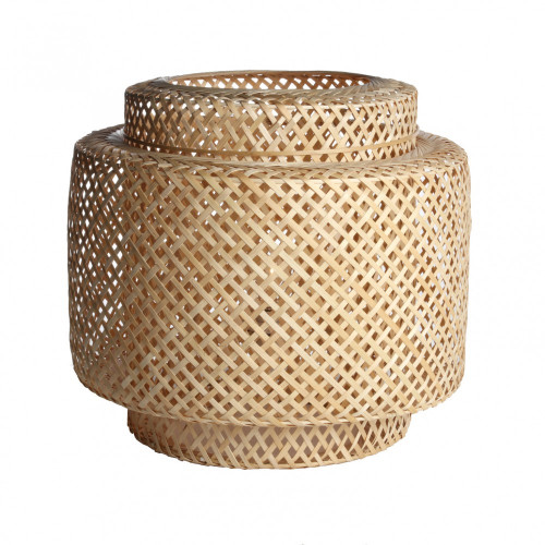 Lampe nature bambou naturel, LUSSIOL Doramu - LUSSIOL