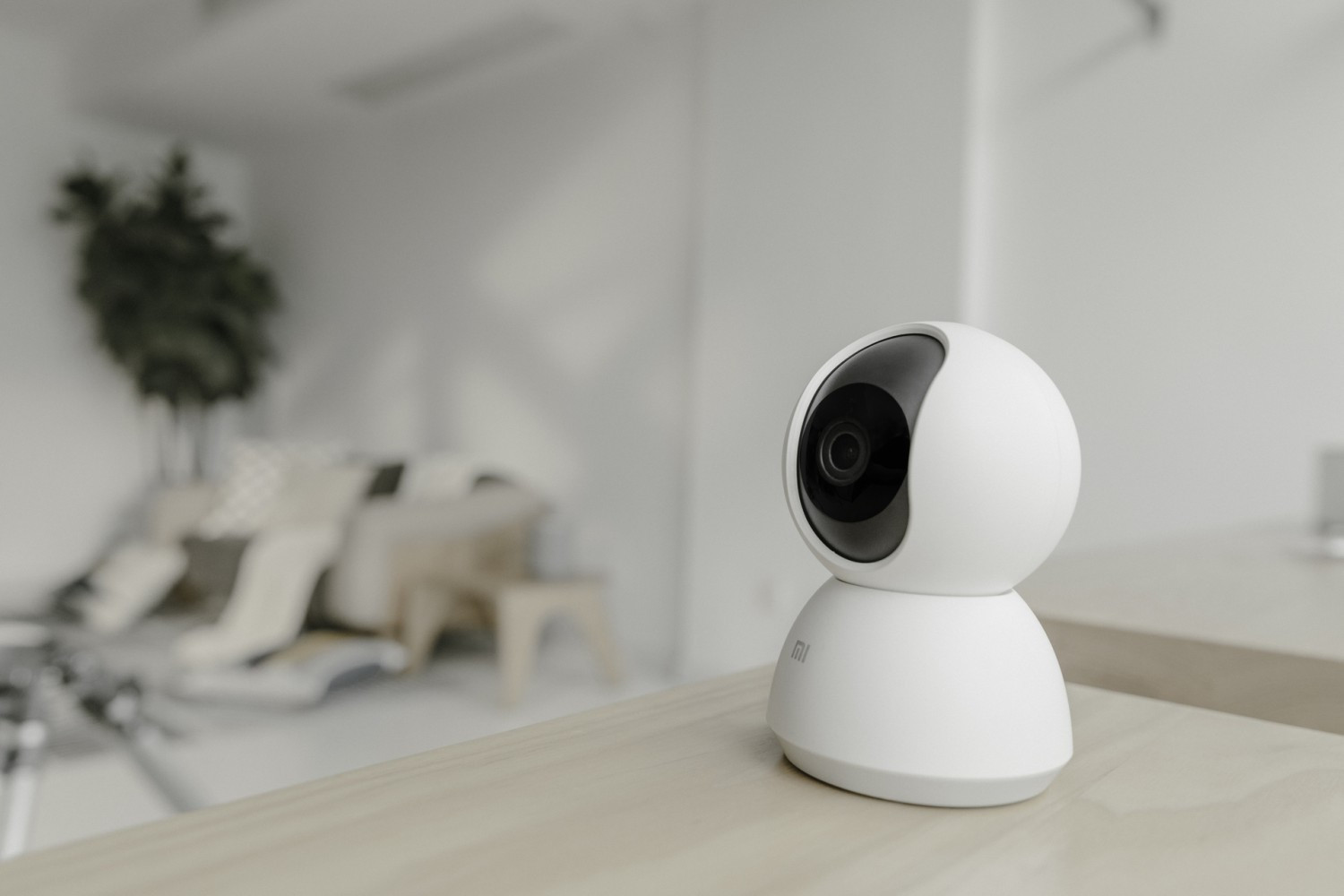 XIAOMI Caméra de surveillance XIAOMI connectée sans fil, blanc Rota...