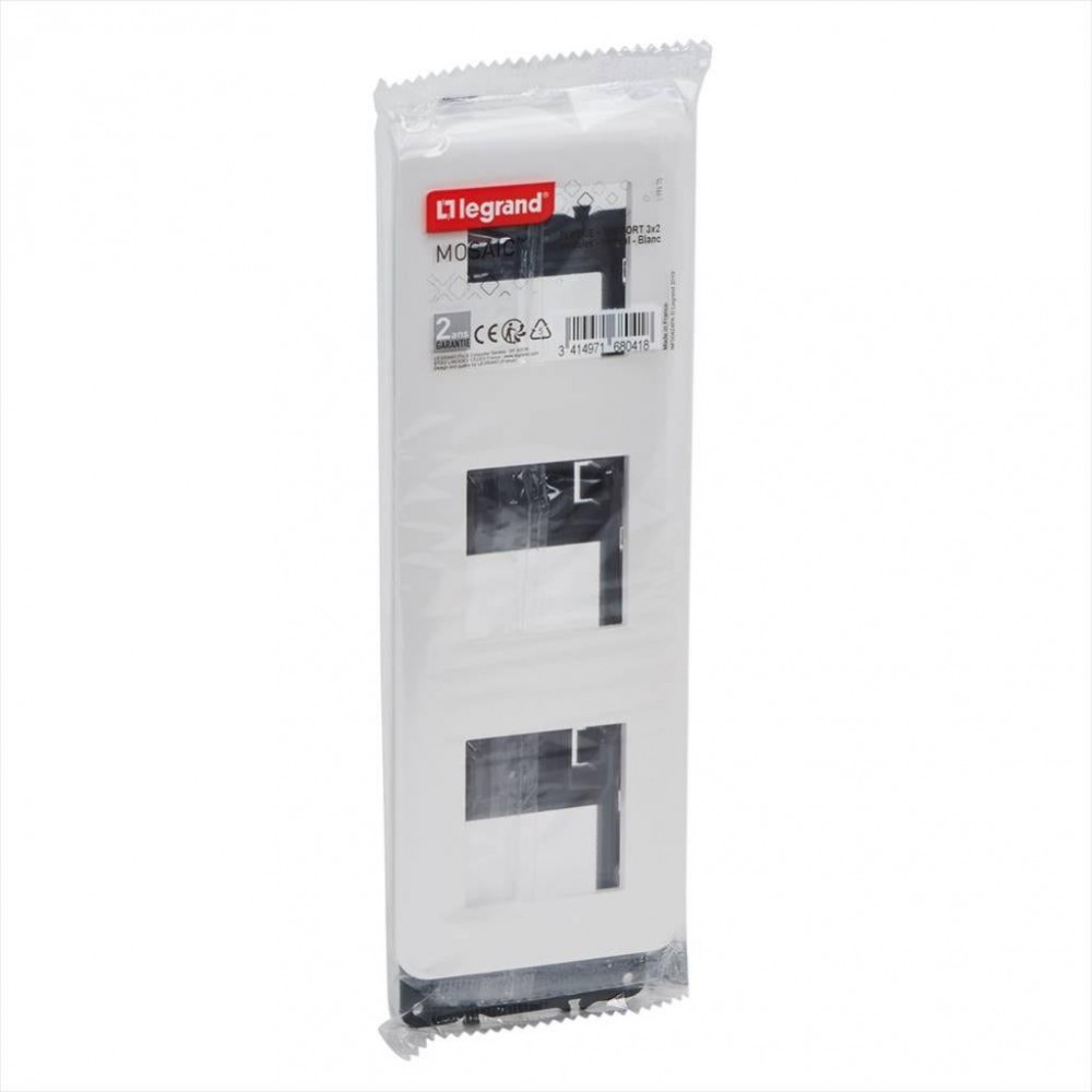Legrand nouveau mosaic 2 plaques triple vertical,neuf, envoi possible - Bricolage
