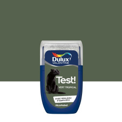 Testeur peinture Crème de couleur vert tropical satiné 30 mL - DULUX VALENTINE de marque DULUX VALENTINE, référence: B6733900