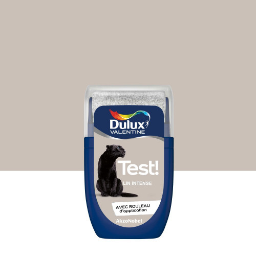 Testeur peinture Crème de couleur lin intense satiné 30 mL - DULUX VALENTINE - DULUX VALENTINE