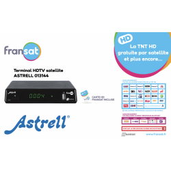 Décodeur satellite HD fransat hd ASTRELL 013144 - ASTRELL