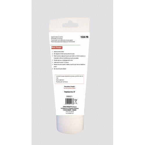 Pâte d'étanchéité 125 ml blanche ATMOS - ATMOS