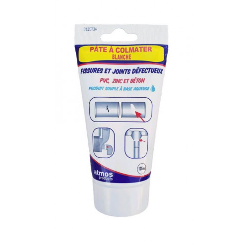 Pâte d'étanchéité 125 ml blanche ATMOS - ATMOS