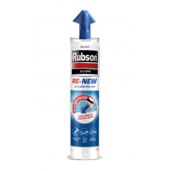 Mastic d'étanchéité cuisine et bain RUBSON Renew blanc 280 ml - RUBSON