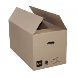 Carton 128 l, l.80 cm x H.40 cm x p.40 cm de marque Centrale Brico, référence: B6752000