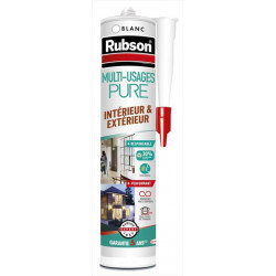 Mastic d'étanchéité multi usage pure RUBSON blanc 280ml - RUBSON