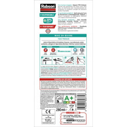 Mastic d'étanchéité multi usage pure RUBSON blanc 280ml - RUBSON