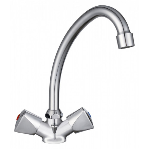 Mélangeur de lavabo chrome brillant, EDOUARD ROUSSEAU Bouty - ROUSSEAU