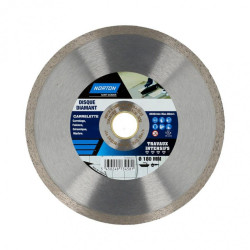 Disque diamant intensif plein pour carrelage NORTON, Diam.180 mm - NORTON