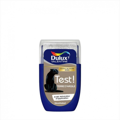 Testeur peinture terre d'argile satiné Crème de couleur 30 mL - DULUX VALENTINE - DULUX VALENTINE