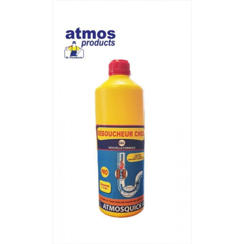 Déboucheur industriel toutes pièces 1314 ATMOS, 1 L - ATMOS