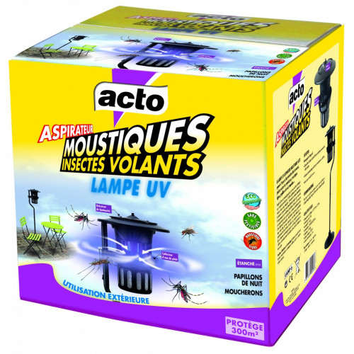 Lampe aspirateur anti-moustiques ACTO - ACTO
