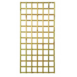 Panneau treillis bois ajouré Calia, l.90 x H.180 cm, naturel - Centrale Brico