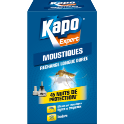 Recharge pour diffuseur insecticide pour moustiques KAPO, 0.035 L de marque KAPO, référence: J6603400