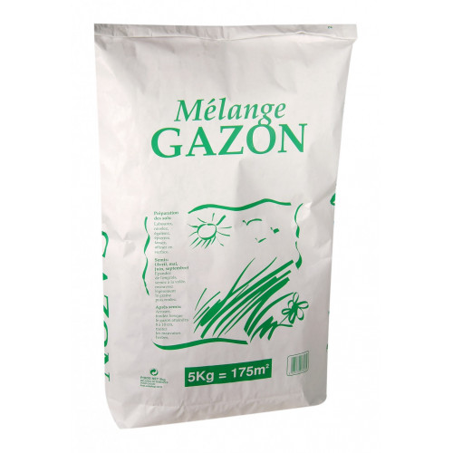 Gazon universel, 5 kg, 175 m² - Centrale Brico