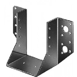 Support en U ailes extérieures Galvanisé GAH ALBERTS, 70x125 mm de marque Centrale Brico, référence: J6604100