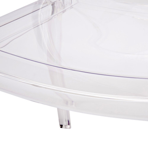 Chaise de jardin en polycarbonate Paris lux transparent - Centrale Brico