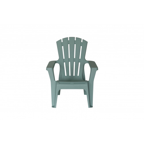 Fauteuil bas en résine Adirondack anthracite - Centrale Brico