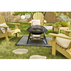 Fauteuil de jardin en bois 253160-01lm naturelle - Centrale Brico