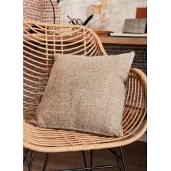 Fauteuil de jardin en acier Mila marron - TELEVES