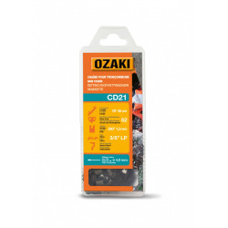 Chaîne de tronçonneuse OZAKI semi carrée: .3/8"LP .050 (1,3mm) 62 entraîneurs de marque OZAKI, référence: J6614400