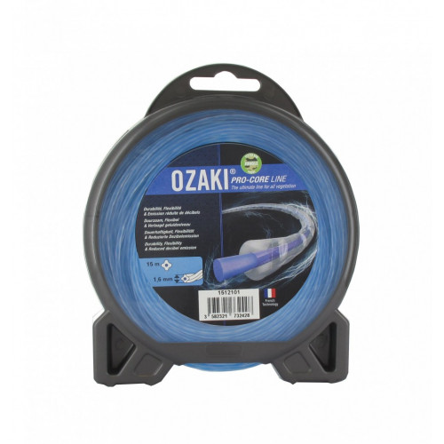 Coque fil nylon OZAKI PRO-CORE LINE. Co-extrudé Longueur: 15 m, Ø: 1,60mm - OZAKI