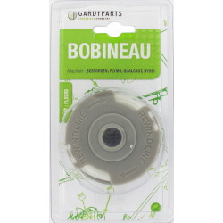 Bobineau adaptable BESTGREEN, FLYMO, GREENWORKS, JCB, OZAKI, QUALCAST, RYOBI de marque Centrale Brico, référence: J6615800