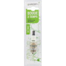 Bougie d'allumage adaptable sous coque remplace RCJ6Y - CA6, NGK: BPMR7A de marque Centrale Brico, référence: J6617200