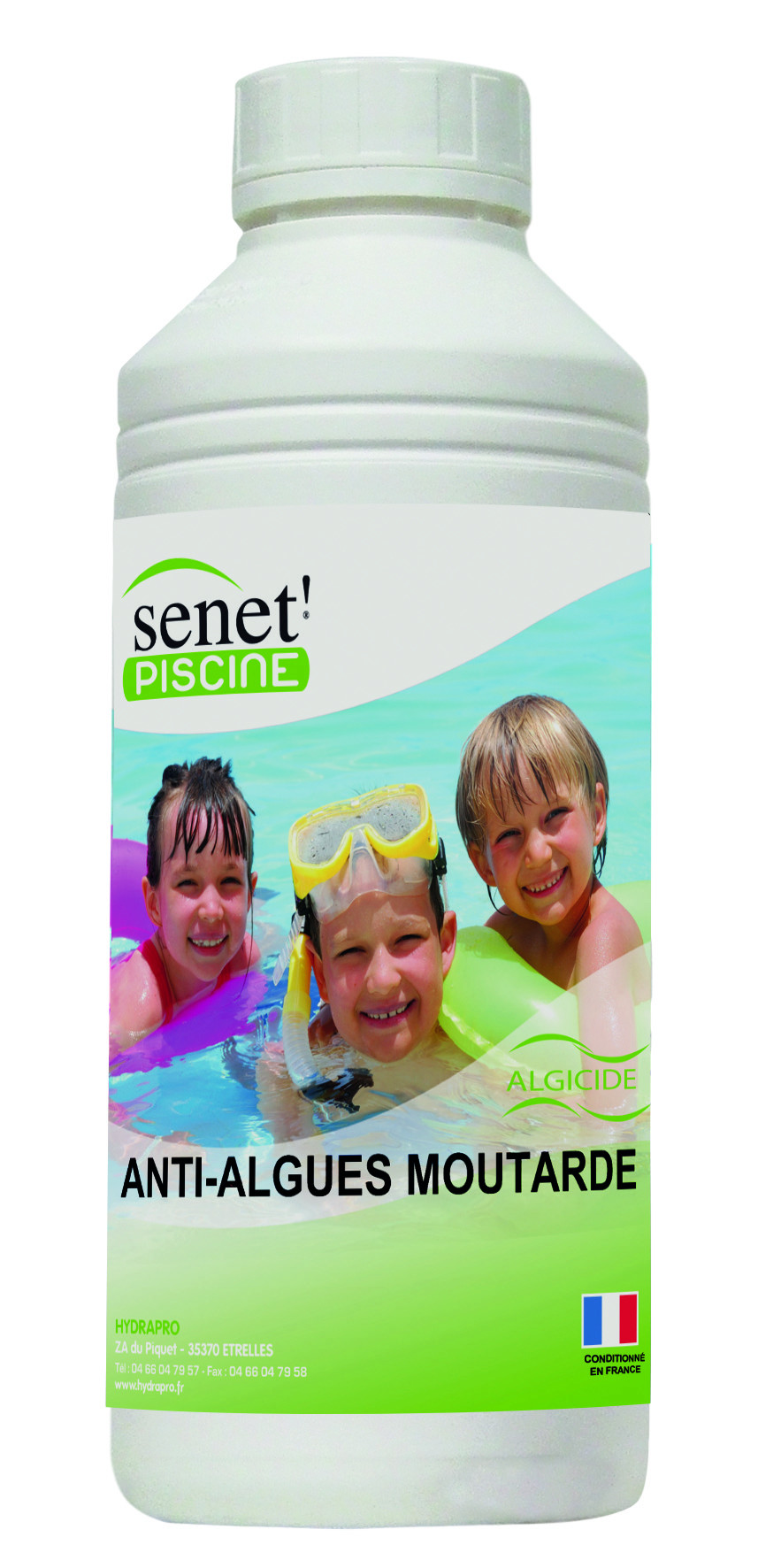 Antialgues piscine, liquide 1 l