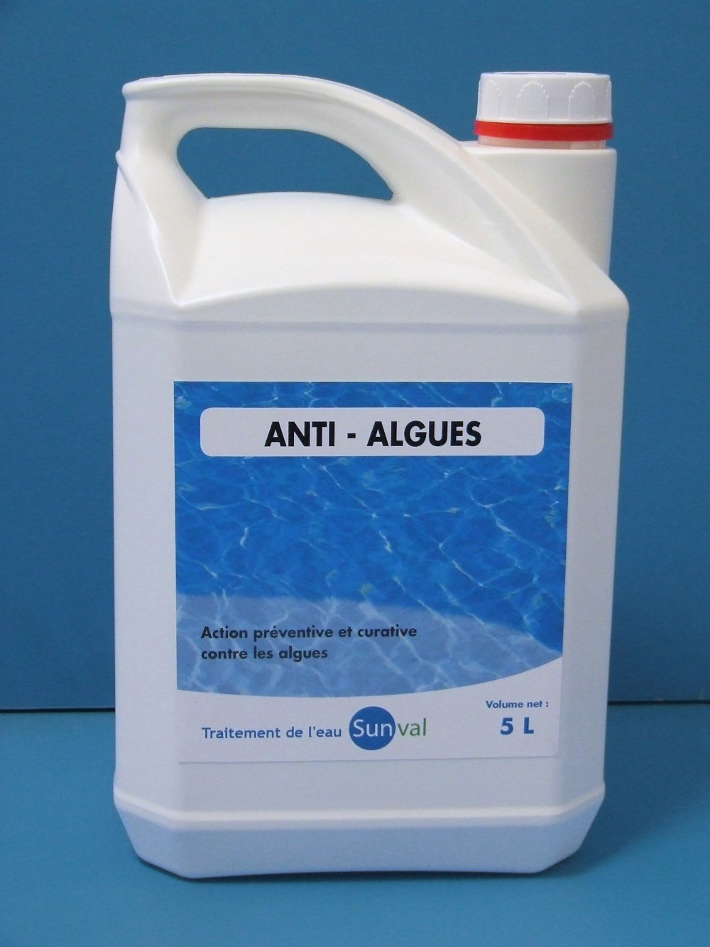 Antialgues piscine, liquide, 5 litres
