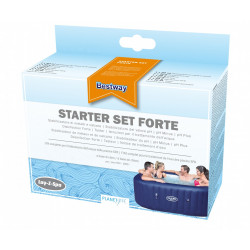 Kit d'entretien pour spa, Starter set, 5 produits + 10 testeurs, BESTWAY - BESTWAY
