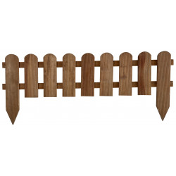 Bordure à planter Panama bois marron, H.45 x L.110 cm - Centrale Brico