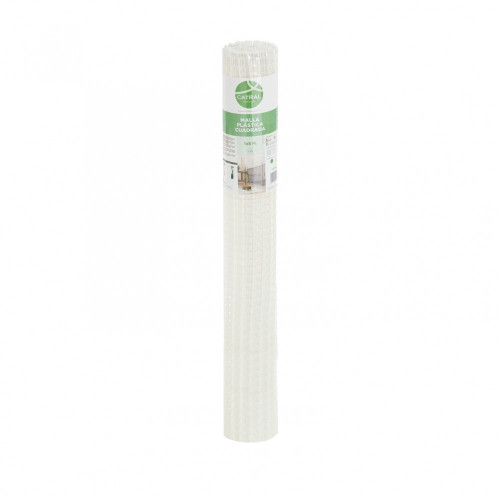 Grillage rouleau hdpe blanc, H.1 x L.3 m, maille 10 x 10 mm - Centrale Brico