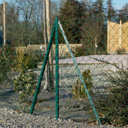 Grillage rouleau simple torsion vert, Rouleau 20m, Hauteur 1m20, Maille 50x50mm - Centrale Brico