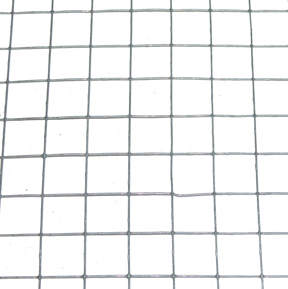 Grillage pour animaux soudé gris, H.0.5 x L.3 m, maille H.19 x l.19 mm