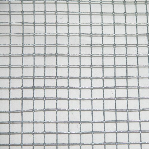 Grillage pour animaux soudé gris, H.0.5 x L.3 m, maille H.6 x l.6.4 mm - Centrale Brico