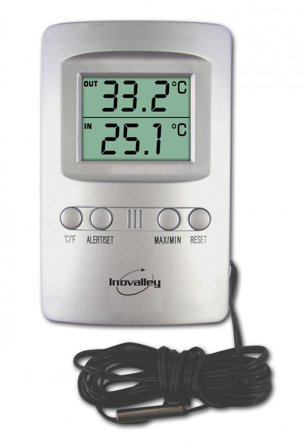 Thermomètre intérieur ou extérieur INOVALLEY T 05