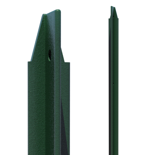 Piquet vert, H.150 x section.30x30x3 cm - Centrale Brico