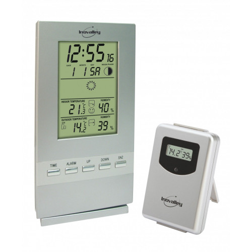 Thermomètre intérieur extérieur avec sonde de température ss fil