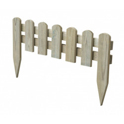 Bordure à planter Stackette bois naturel, H.30 x L.60 cm de marque Centrale Brico, référence: J6673200