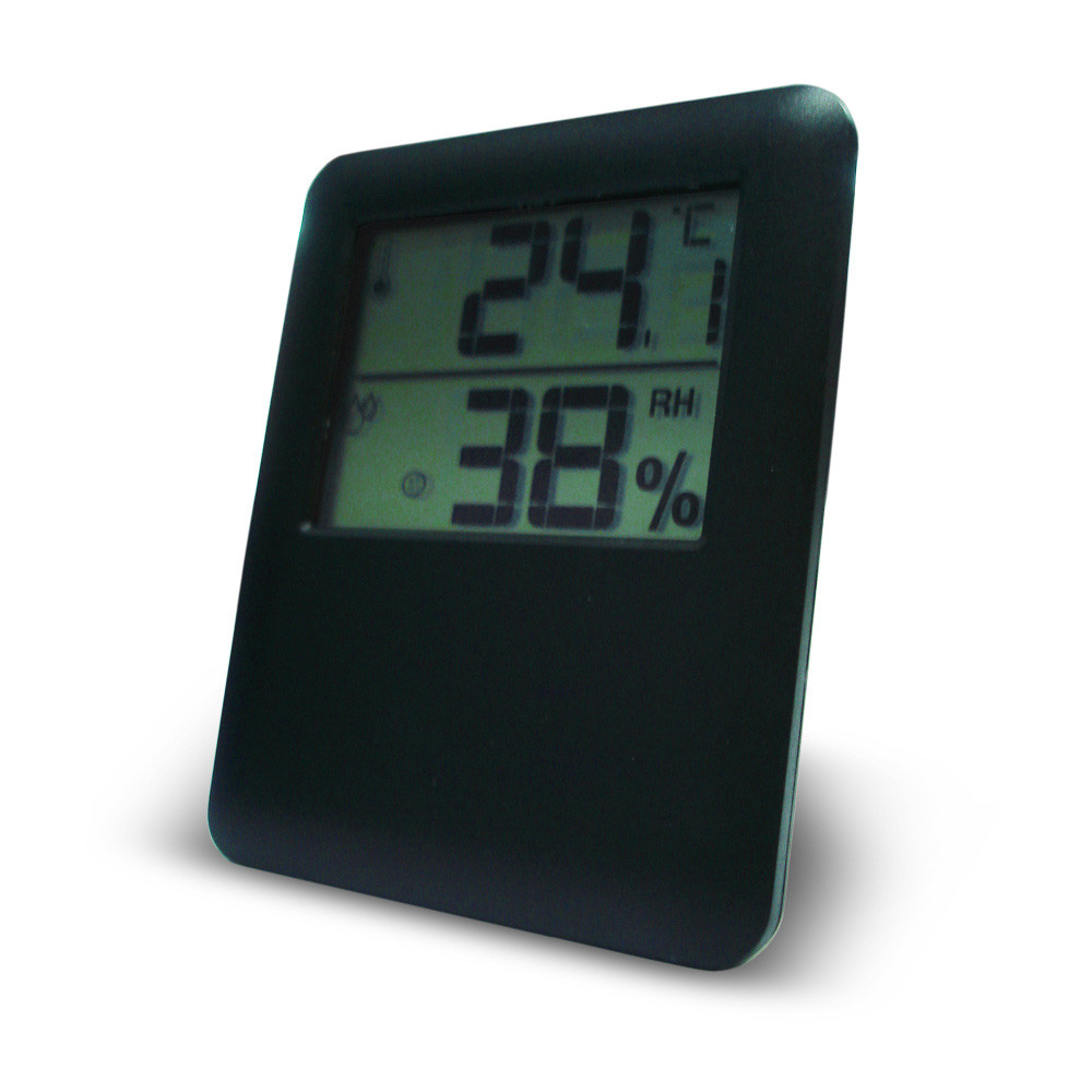 Thermomètre / hygromètre intérieur OTIO noir