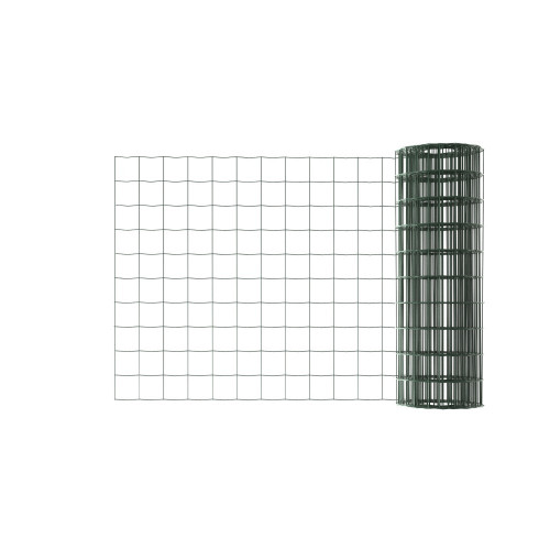 Grillage rouleau soudé Yucca nature vert, H.1 x L.20 m, maille H.100 x l.100 mm - Centrale Brico