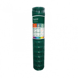 Grillage rouleau soudé Yucca nature vert, H.1.2 x L.20m, maille H.100 x l.100mm - Centrale Brico