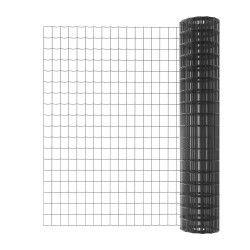 Grillage rouleau soudé Palma nature gris, H.1.8 x L.20 m - Centrale Brico