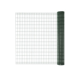 Grillage rouleau soudé Luxor nature vert, H.1.5 x L.10m, maille H.100 x l.50.8mm - Centrale Brico